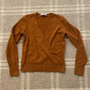 Cashmere Everlane Wrap Sweater